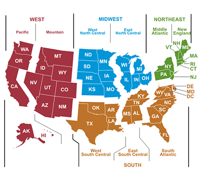 US Census Map